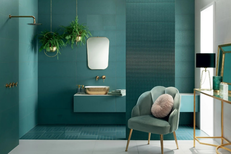 Керамогранит Tubadzin P-MY TONES green MAT 59,8x59,8