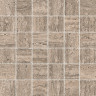 Керама Марацци / Kerama Marazzi KMD2MSA010GR ПРО ТРАВЕРТИН Декор мозаичный бежевый темный матовый обрезной 30x30